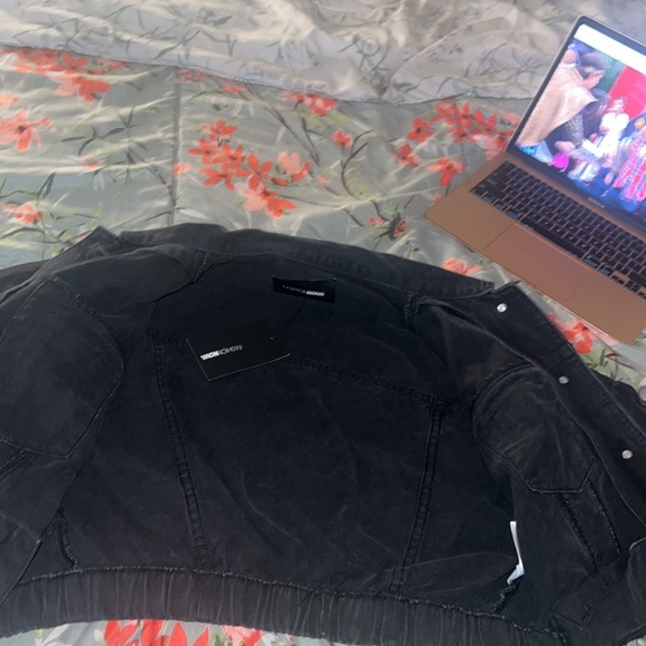 Denim black jacket - Picture 6 of 8